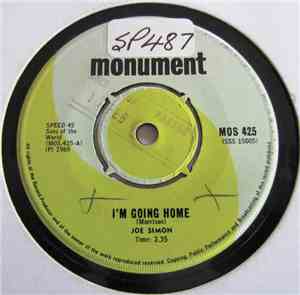 Joe Simon - I'm Going Home