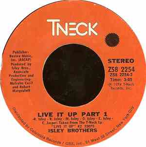 The Isley Brothers - Live It Up