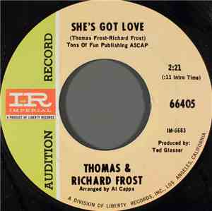 Thomas & Richard Frost - She's Got Love / The Word Is Love