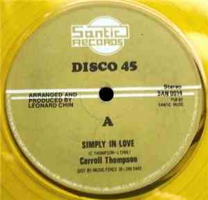 Carroll Thompson - Simply In Love
