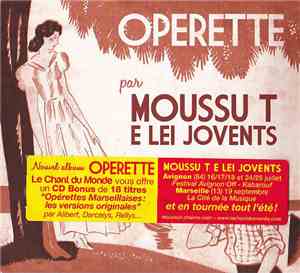 Moussu T E Lei Jovents - Opérette