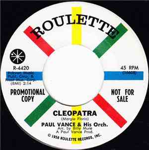 Paul Vance - Cleopatra