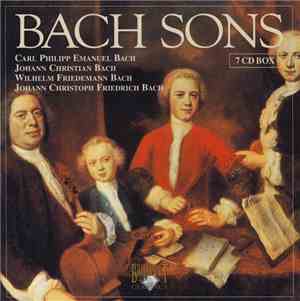 Carl Philipp Emanuel Bach, Johann Christian Bach, Wilhelm Friedemann Bach,  ...