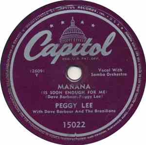 Peggy Lee With Dave Barbour And The Brazilians - Mañana