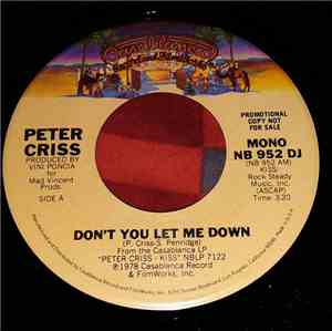 Peter Criss - Don't You Let Me Down