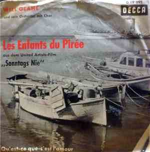 Will Glahé - Les Enfants Du Pirée
