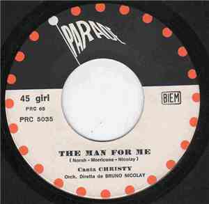 Christy , Bruno Nicolay - The Man For Me / N - A - 50 - 33 - 11