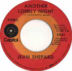 Jean Shepard - Another Lonely Night / Your Name's Become A Household Word