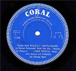 Linda Cristal - Strictly For Pleasure