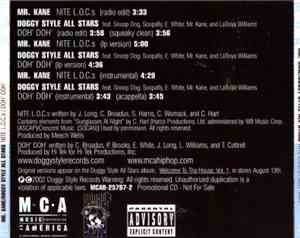 Mr. Kane / Doggy Style Allstars - Nite L.O.C.s / Doh' Doh'