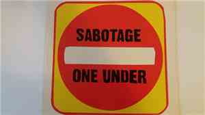 One Under - Sabotage