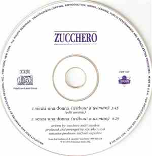 Zucchero - Senza Una Donna (Without A Woman)