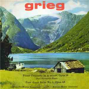 Grieg / London Pro Musica Symphony Conducted By Norman Meyer - Piano Concer ...