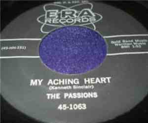 The Passions  - Jackie Brown / My Aching Heart