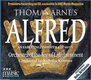 Thomas Arne - Orchestra Of The Age Of Enlightenment, Nicholas Kraemer - Alf ...