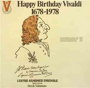 Vivaldi, L'Estro Armonico Ensemble, Derek Solomons - Happy Birthday Vivaldi ...