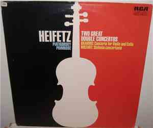Heifetz, Piatigorsky, Primrose, Brahms, Mozart - Two Great Double Concertos