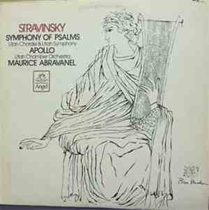 Stravinsky ; Utah Chorale, Utah Symphony, Utah Chamber Orchestra, Maurice A ...