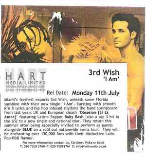 3rd Wish - I Am