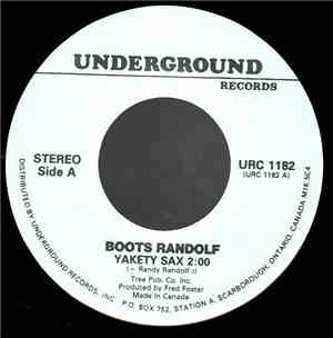 Boots Randolf / Cozy Eggleston & His Combo - Yakety Sax / The Big Heavy