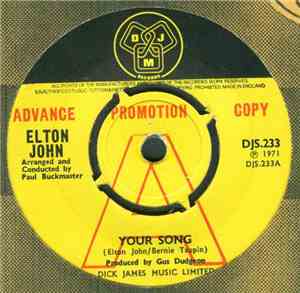 Elton John - Your Song