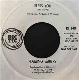 Flaming Embers / Al Kent  - Bless You (My Love) / Bless You (My Love) Instr ...