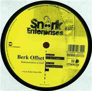 Berk Offset - Demonstration In Gelb
