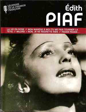 Edith Piaf - Légendes De La Chanson Française