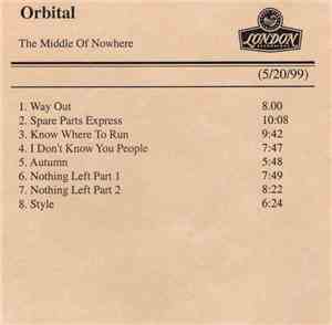 Orbital - The Middle Of Nowhere