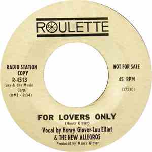 The New Allegros - For Lovers Only / Make Someone Happy
