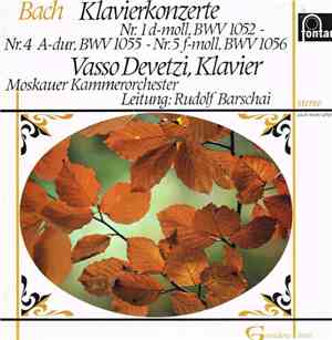 Vasso Devetzi / Moskauer Kammerorchester, Rudolf Barschai - J.S. Bach : Six ...
