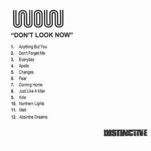 WOW - Don't Look Now / Don't Look Now (CD2-Bonus Mix CD)