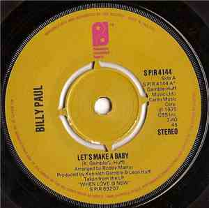 Billy Paul - Let's Make A Baby
