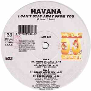 Havana  - I Can't Stay Away From You