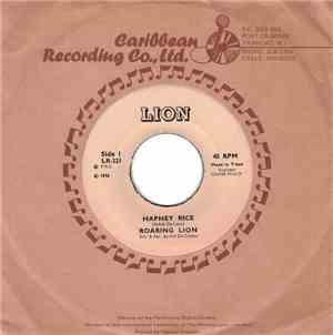 Roaring Lion - Hapney Rice / I Ain't Gonna Do It No More