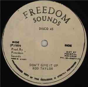 Rod Taylor / Prince Alla - Don't Give It Up / Cities