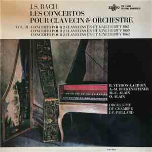 Johann Sebastian Bach, Orchestre De Chambre Jean-François Paillard - Les Co ...