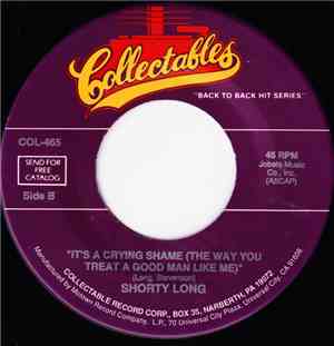 Shorty Long  - Devil With The Blue Dress On / It's A Crying Shame (The Way  ...