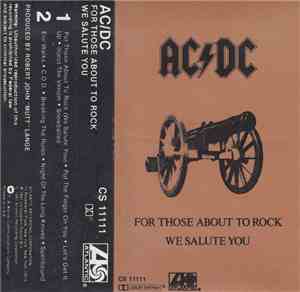 AC/DC - For Those About To Rock (We Salute You)