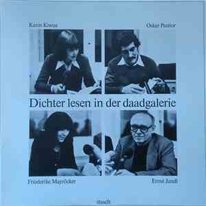 Karin Kiwus / Oskar Pastior / Friederike Mayröcker / Ernst Jandl - Dichter  ...