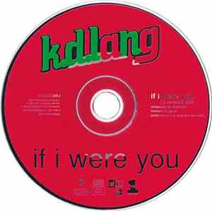 k.d.lang - If I Were You