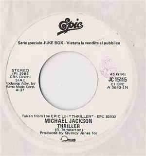 Michael Jackson / Paul Young - Thriller / Come Back And Stay