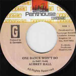 Audrey Hall - One Dance Won't Do / Nobody Else But Me