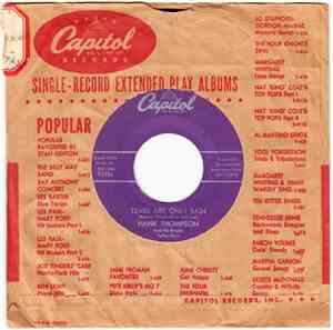 Hank Thompson and His Brazos Valley Boys - Under The Double Eagle / Tears A ...