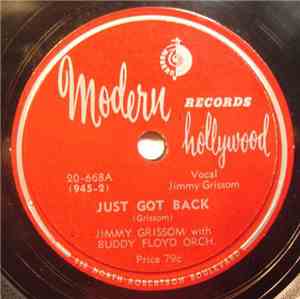 Jimmy Grissom With Buddy Floyd Orch. - Just Got Back