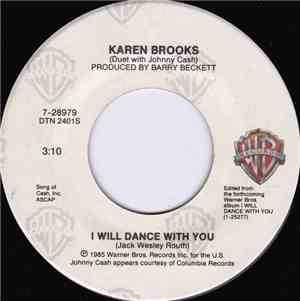 Karen Brooks Duet With  Johnny Cash / Karen Brooks -  I Will Dance With You ...