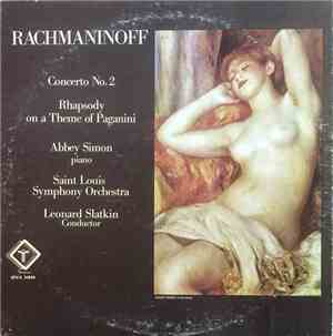 Sergei Vasilyevich Rachmaninoff, Abbey Simon, Saint Louis Symphony Orchestr ...