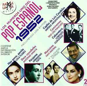 Various - Los Números Uno Del Pop Español 1952