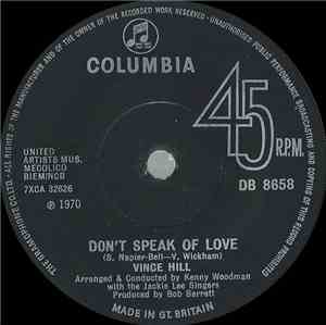 Vince Hill - Don't Speak Of Love