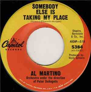Al Martino - Somebody Else Is Taking My Place
